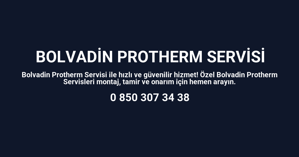 Bolvadin Protherm Servisi